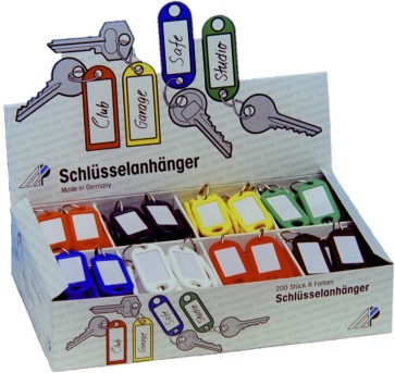 Schlüsseletiketten-Sortiment 10.200.50