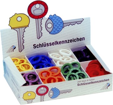 Schlüsselkennringe Sortiment 15.200.50