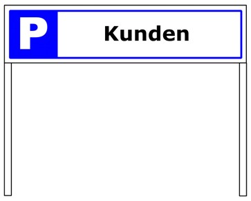 Einsteckstab aus Aluminium