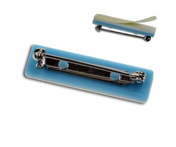 Anstecknadel mit Kunststoffrücken