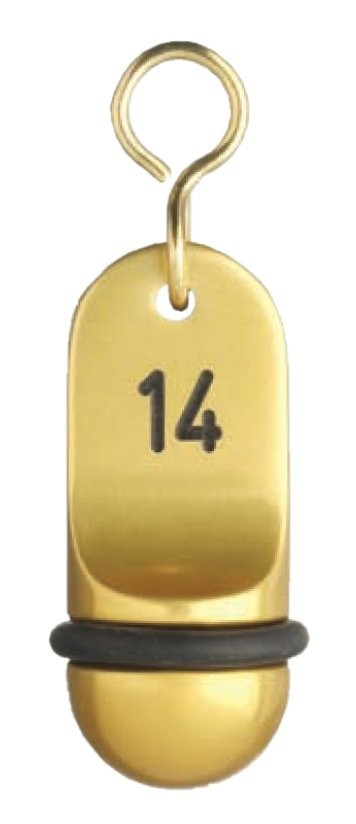 Hotelschlüsselanhänger ALU