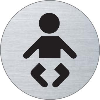 Baby Edelstahlschild 7030