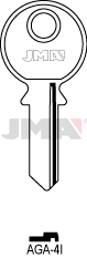 Schlüsselrohling - AGA-4I