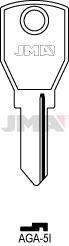 Schlüsselrohling - AGA-5I