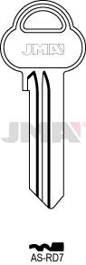 Schlüsselrohling - AS-RD7
