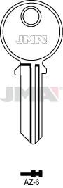Schlüsselrohling - AZ-6
