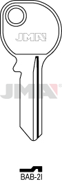 Schlüsselrohling - BAB-2I