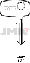 Schlüsselrohling - BD-1