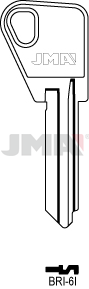 Schlüsselrohling - BRI-6I