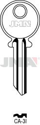 Schlüsselrohling - CA-3I