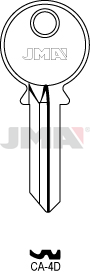Schlüsselrohling - CA-4D