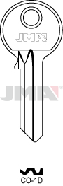 Schlüsselrohling - CO-1D