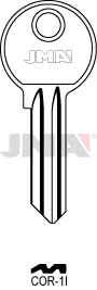 Schlüsselrohling - COR-1I