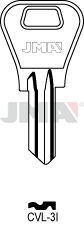 Schlüsselrohling - CVL-3I