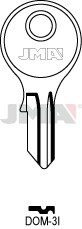 Schlüsselrohling - DOM-3I