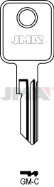 Schlüsselrohling - GM-C