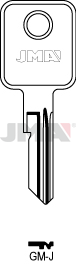 Schlüsselrohling - GM-J