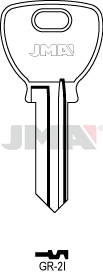 Schlüsselrohling - GR-2I