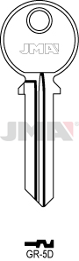 Schlüsselrohling - GR-5D
