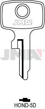 Schlüsselrohling - HOND-5D