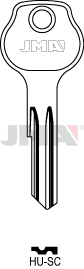 Schlüsselrohling - HU-SC