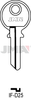 Schlüsselrohling - IF-D25