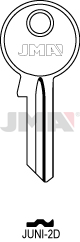 Schlüsselrohling - JUNI-2D
