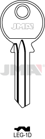Schlüsselrohling - LEG-1D