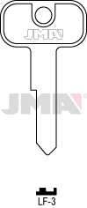 Schlüsselrohling - LF-3