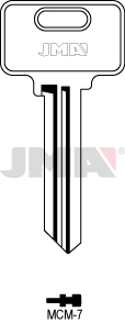 Schlüsselrohling - MCM-7