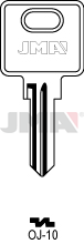 Schlüsselrohling - OJ-10