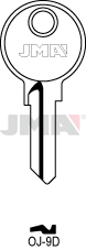 Schlüsselrohling - OJ-9D