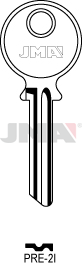 Schlüsselrohling - PRE-2I