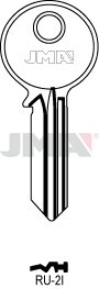 Schlüsselrohling - RU-2I