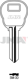 Schlüsselrohling - SM-3D