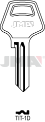 Schlüsselrohling - TIT-1D