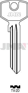 Schlüsselrohling - TV-2D