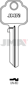Schlüsselrohling - UN-8D