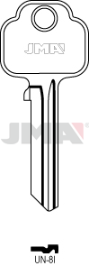 Schlüsselrohling - UN-8I