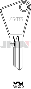 Schlüsselrohling - VA-32D