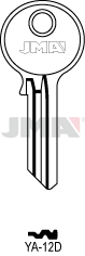 Schlüsselrohling - YA-12D