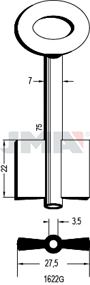 Doppelbartrohling - 1622G