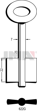 Doppelbartrohling - 622G