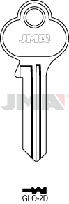 Schlüsselrohling - GLO-2D