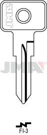 Schlüsselrohling - FI-3