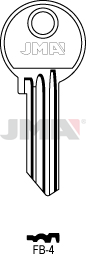 Schlüsselrohling - FB-4