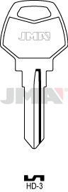 Schlüsselrohling - HD-3