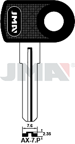 Schlüsselrohling-Spezialprofile - AX-7.P