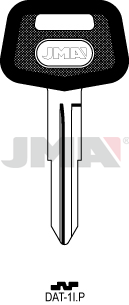 Schlüsselrohling-Plastikkopf - DAT-1I.P
