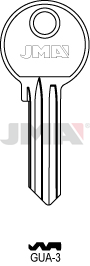 Schlüsselrohling - GUA-3